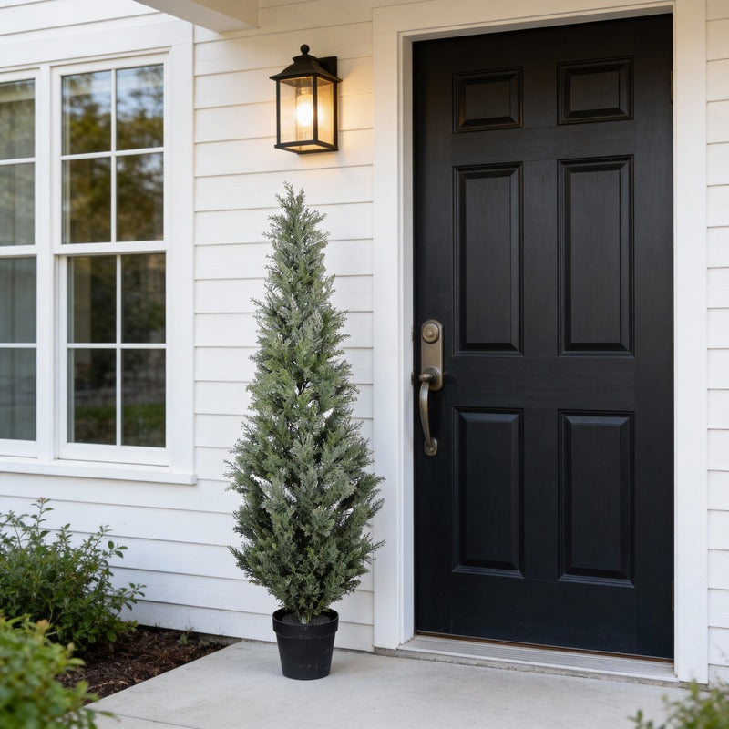 5FT Artificial Cypress Tree main lifestyle product image