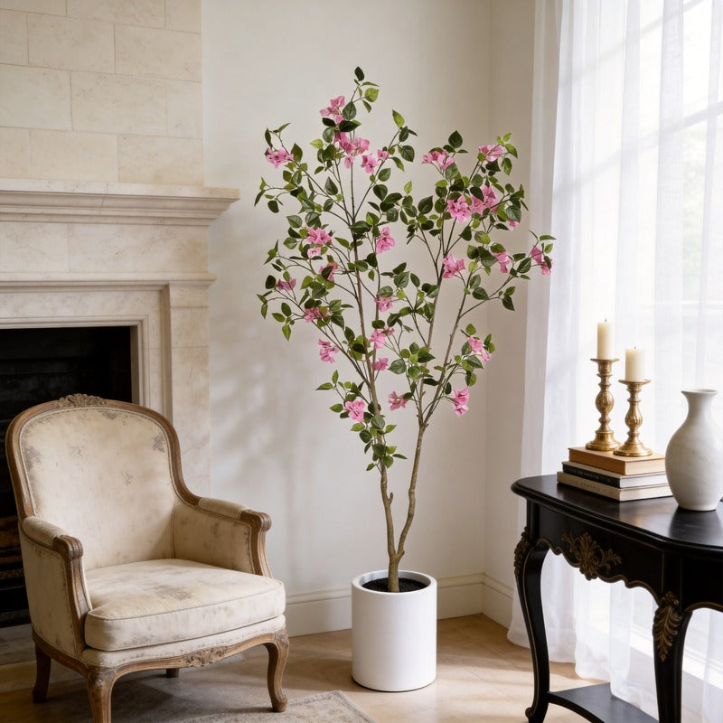 6FT Artificial Bougainvillea Tree main lifestyle product image