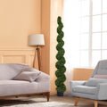 7FT Artificial Spiral Boxwood Topiary Tree main lifestyle product image