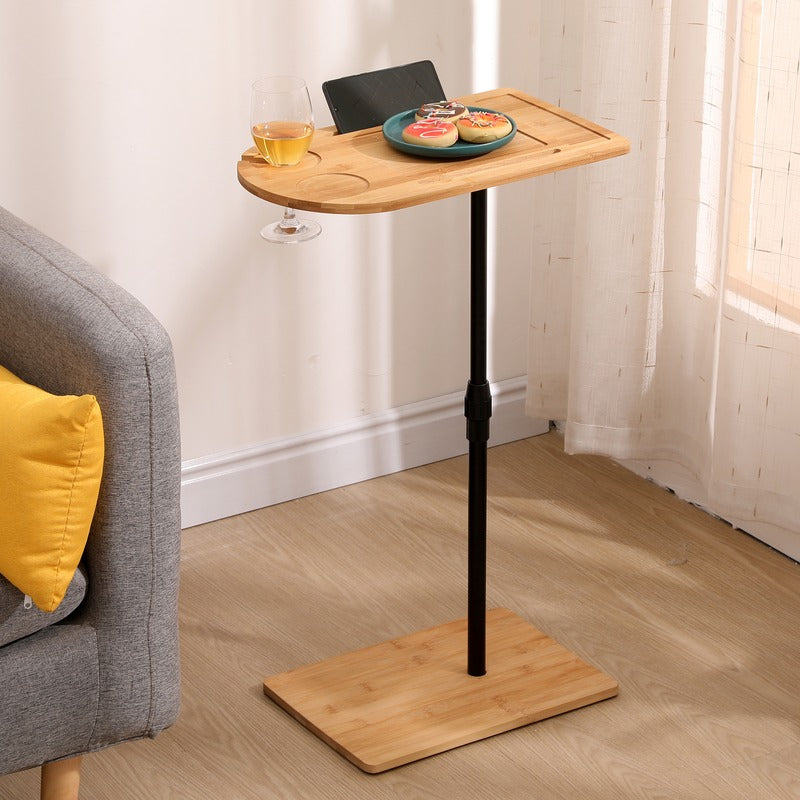 Adjustable bamboo sofa tray table product image 11