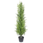 4FT Artificial Real Touch Pine Tree potted artificial plant side view
