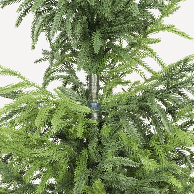 4FT Artificial Real Touch Pine Tree product dimensions and scale