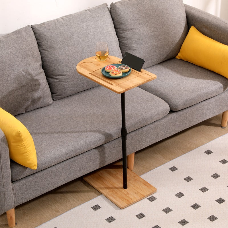 Adjustable bamboo sofa tray table product image 2