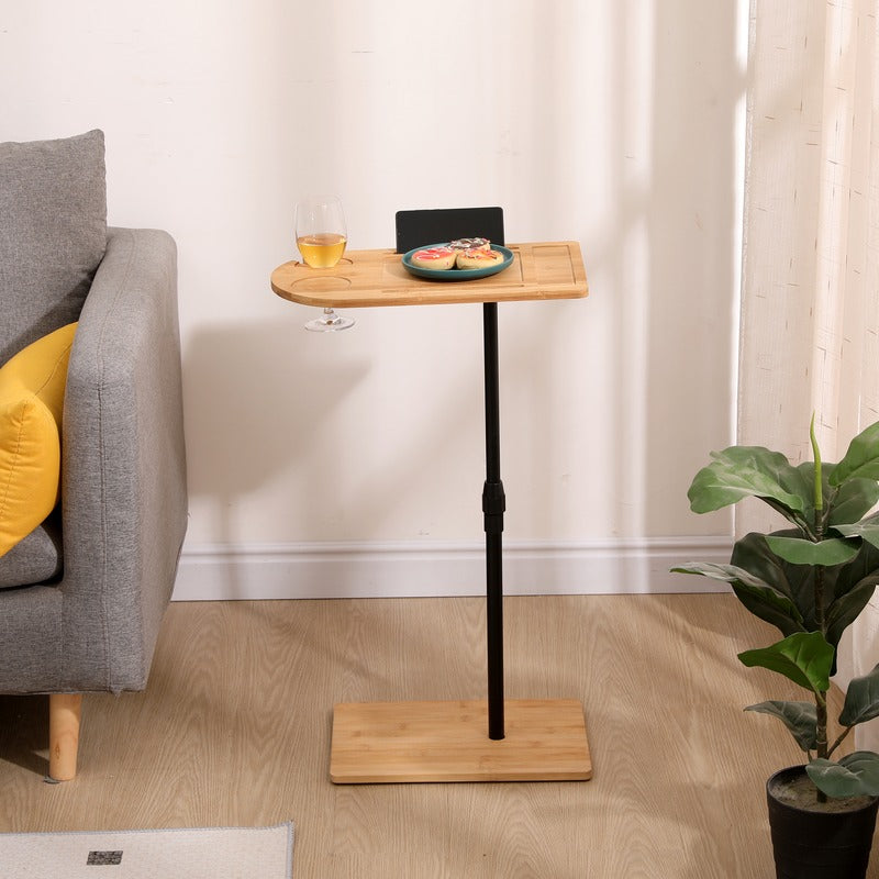 Adjustable bamboo sofa tray table product image 10