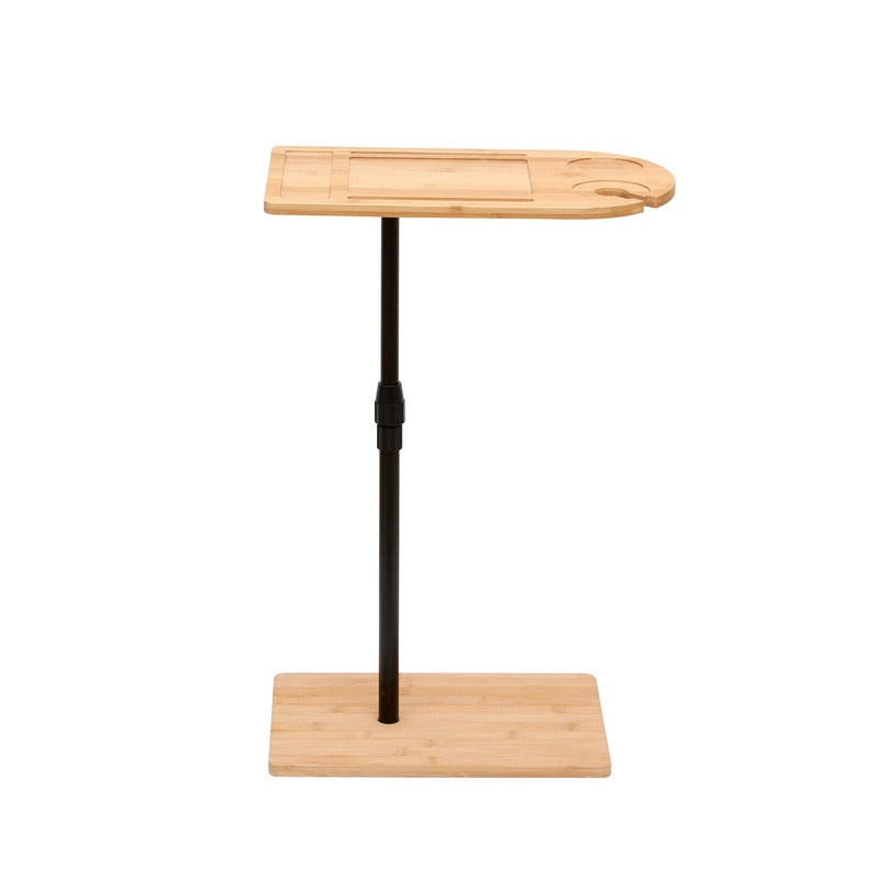 Adjustable bamboo sofa tray table product image 14