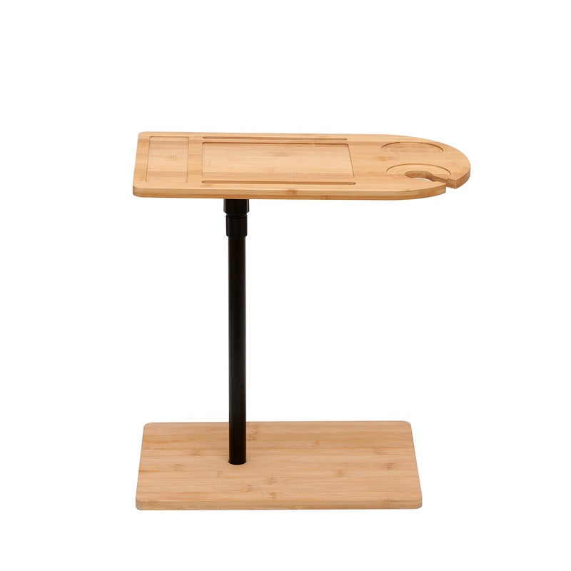 Adjustable bamboo sofa tray table product image 15