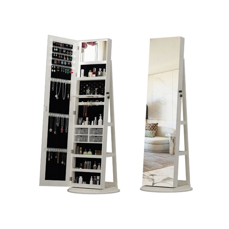 360° Swivel Jewelry Cabinet