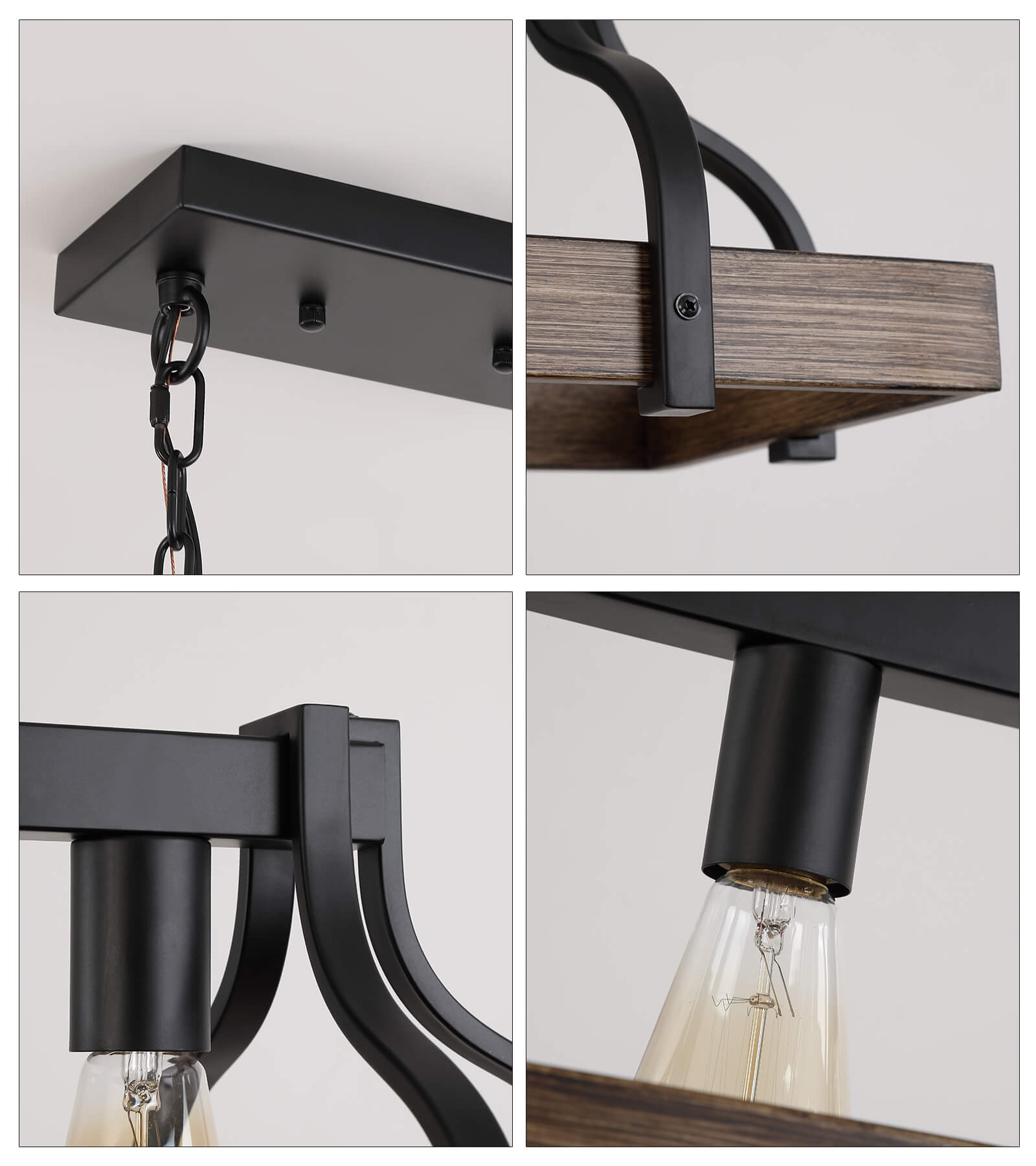 Rustic Kitchen Island Chandelier