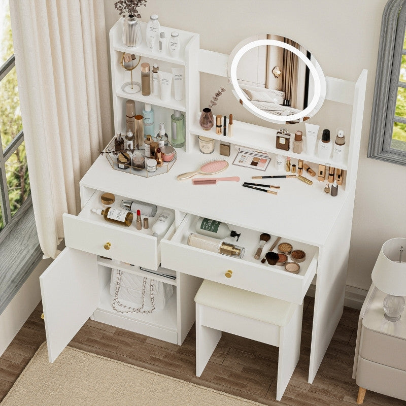 Belleview Lighted Vanity Set