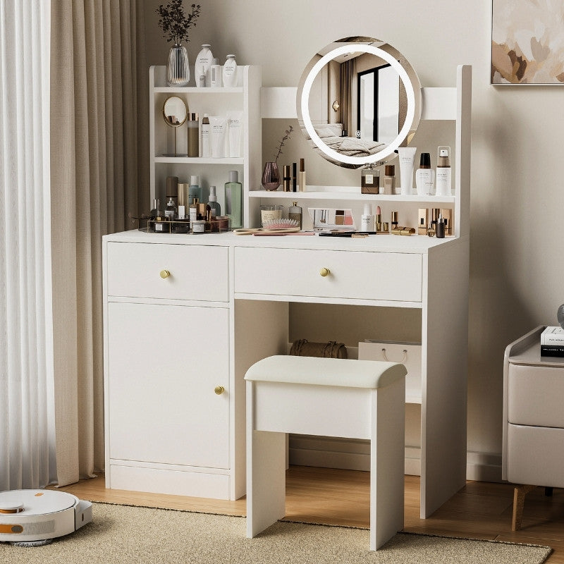 Belleview Lighted Vanity Set