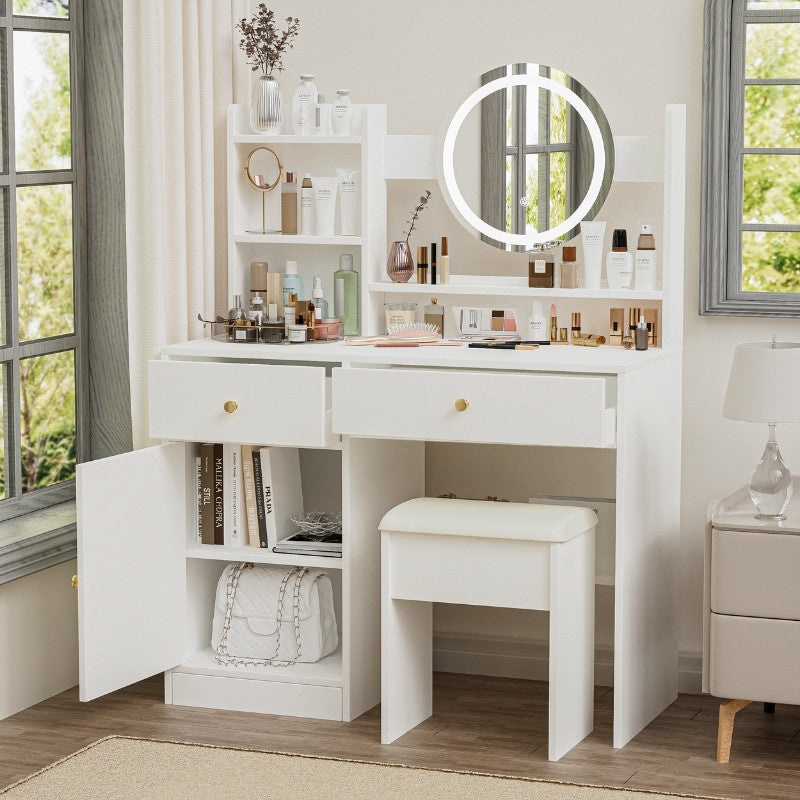 Belleview Lighted Vanity Set