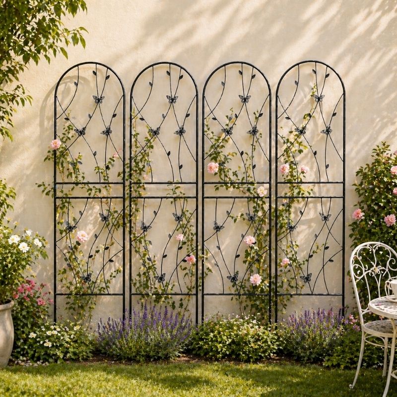 Modernein Enchanted Butterfly Garden Trellis