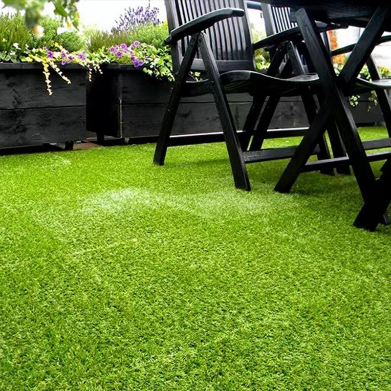 36 Pcs Premium Interlocking Artificial Grass Tiles (11.8" x 11.8" x 0.8")