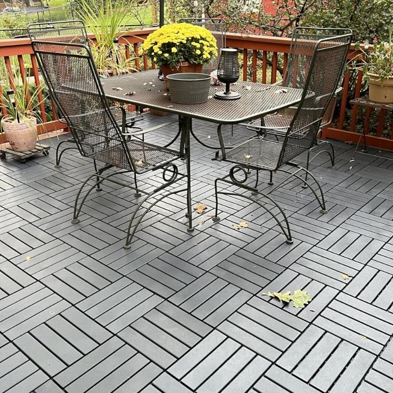 12x12 Interlocking Deck Tiles