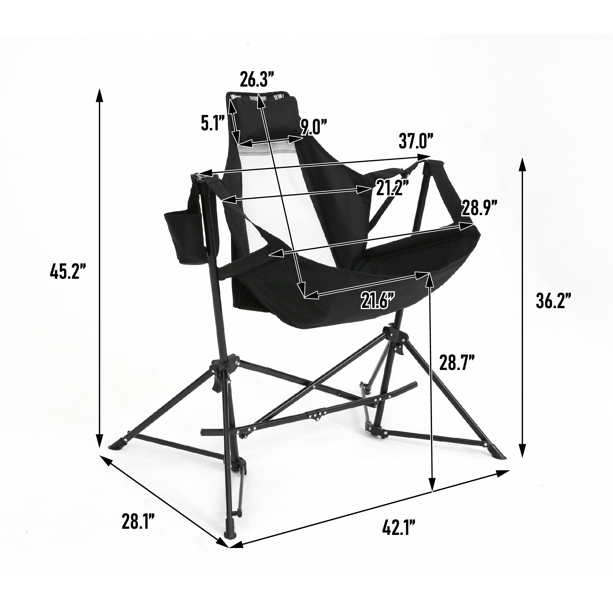 Portable Hammock Rocking Chair