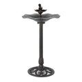 Meadow Song Garden Bird Bath - 34.25”H