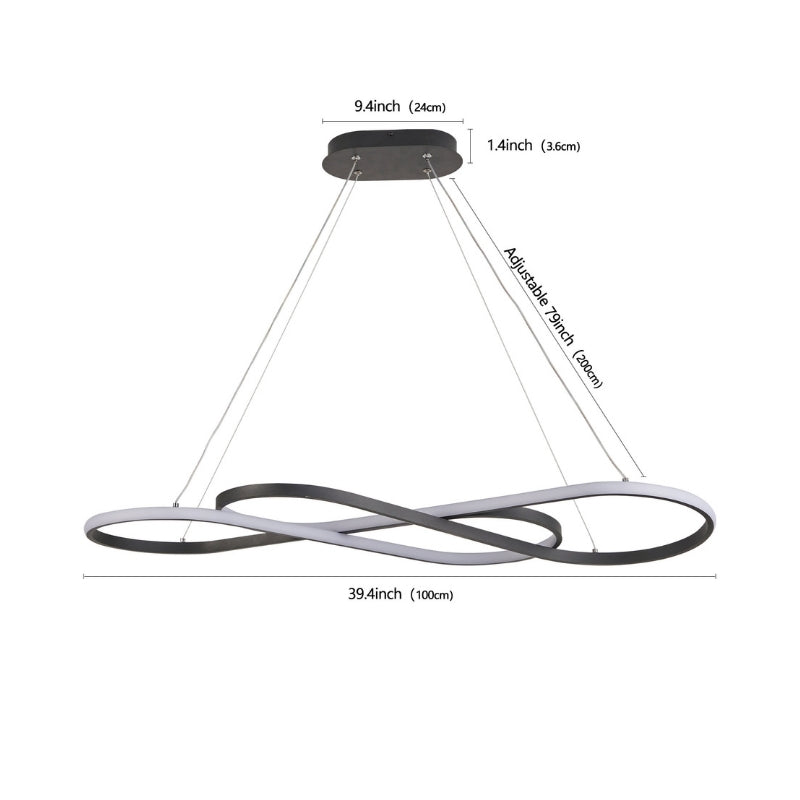 Modern Infinity Pendant Light