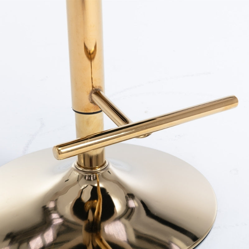 Modern Upholstered Adjusatble Swivel Barstools
