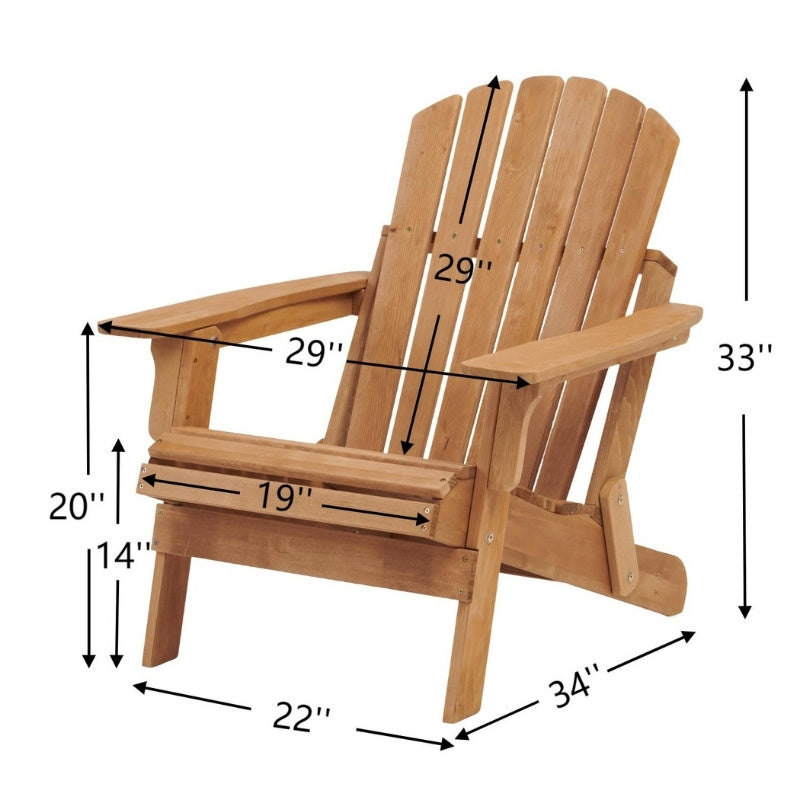 Oversize Adirondack Chair