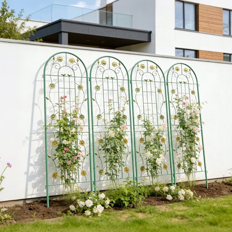Modernein Willowbrook Daisy Garden Trellis