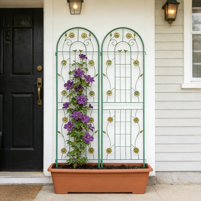 Modernein Willowbrook Daisy Garden Trellis