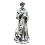 Weatherproof Saint with Lamb Garden Statue - product image 6
