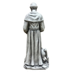 Weatherproof Saint with Lamb Garden Statue - product image 7