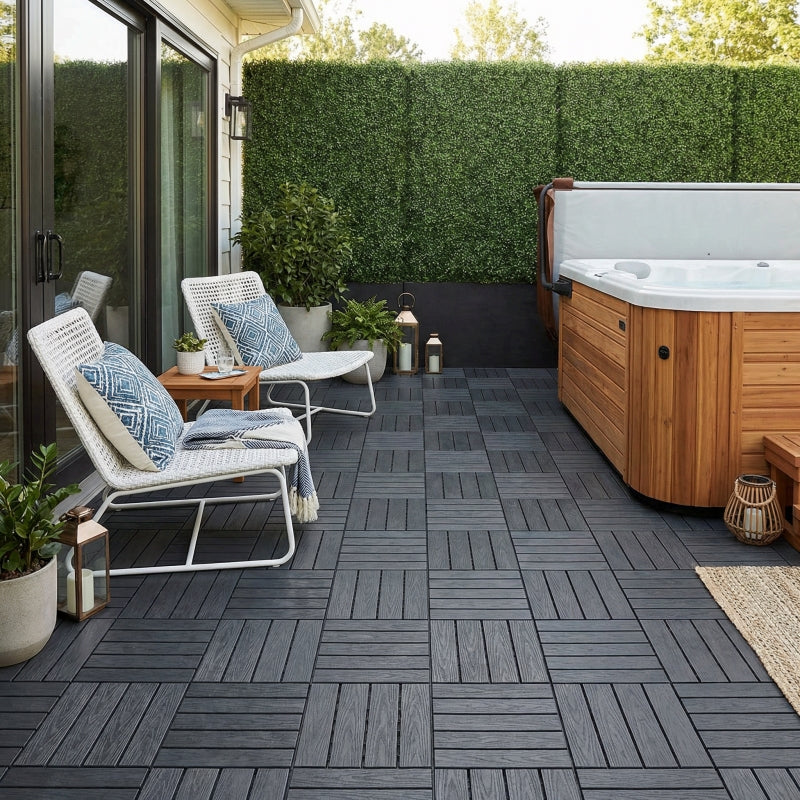 12x12 Interlocking Deck Tiles