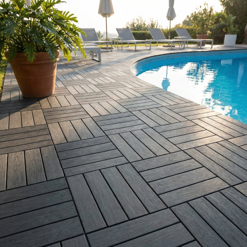 12x12 Interlocking Deck Tiles