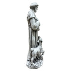 Weatherproof Saint with Lamb Garden Statue - product image 4