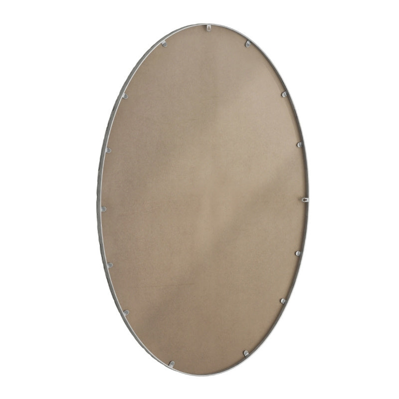 Iron Art Oval Retro Mirror