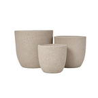 3-Piece Matte MGO Stackable Planter Set - image 10
