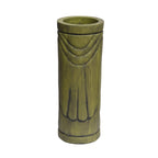 Antique Green Face Urn Planter - image 9