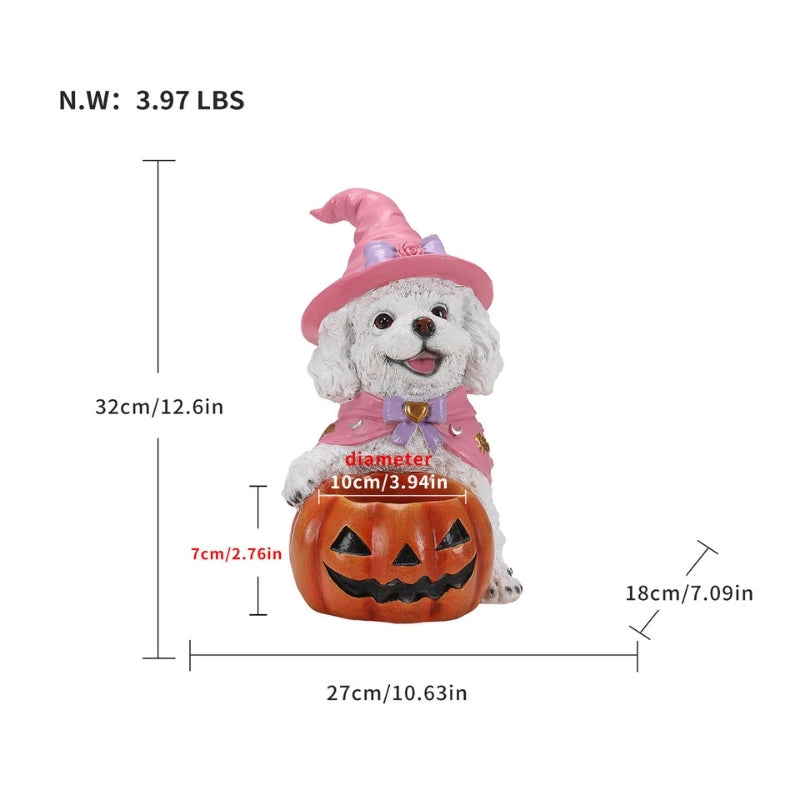 Halloween Puppy Candy Bowl
