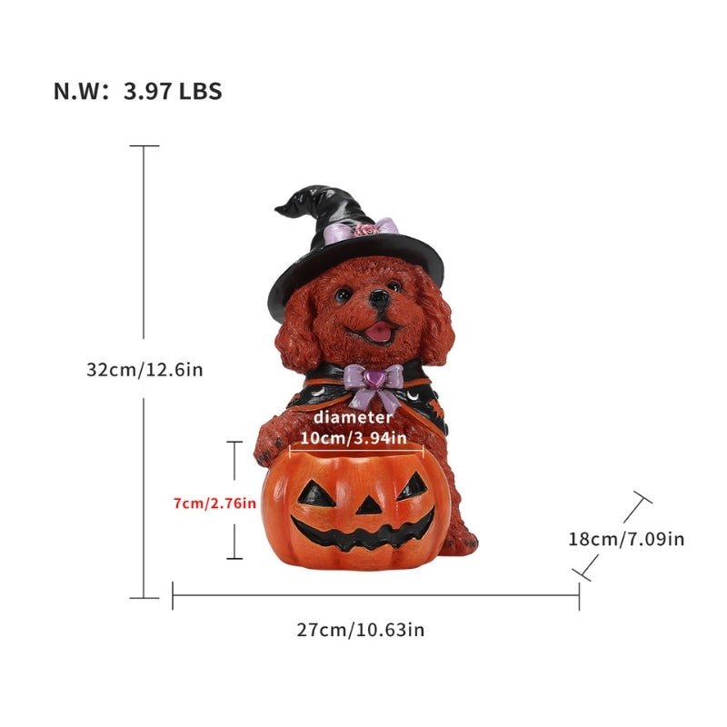 Halloween Puppy Candy Bowl