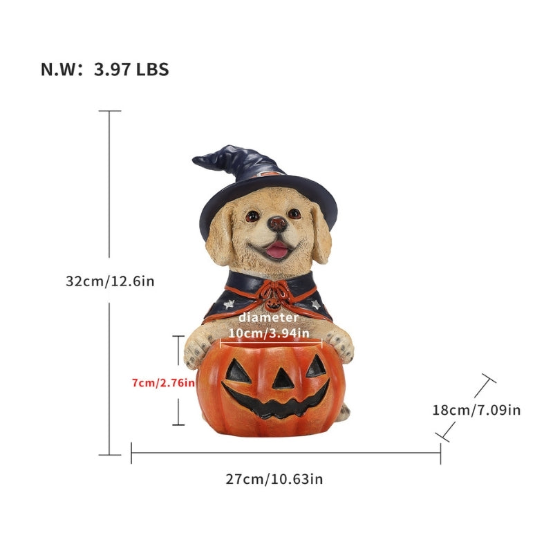 Halloween Puppy Candy Bowl