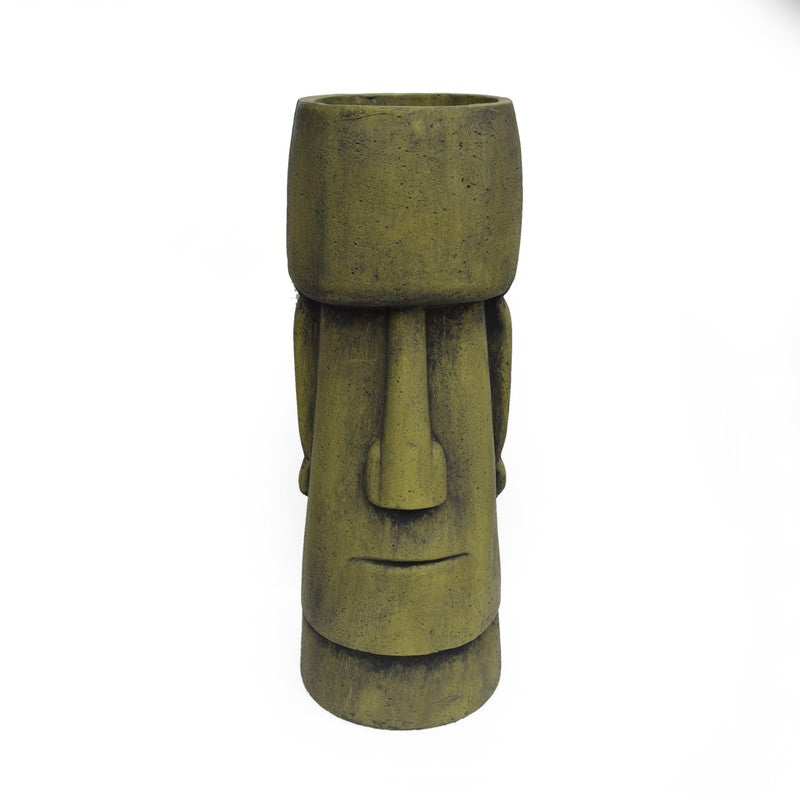 Antique Green Glacier Urn Planter - image 2