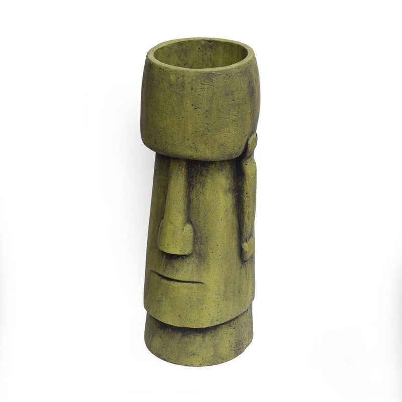Antique Green Glacier Urn Planter - image 6